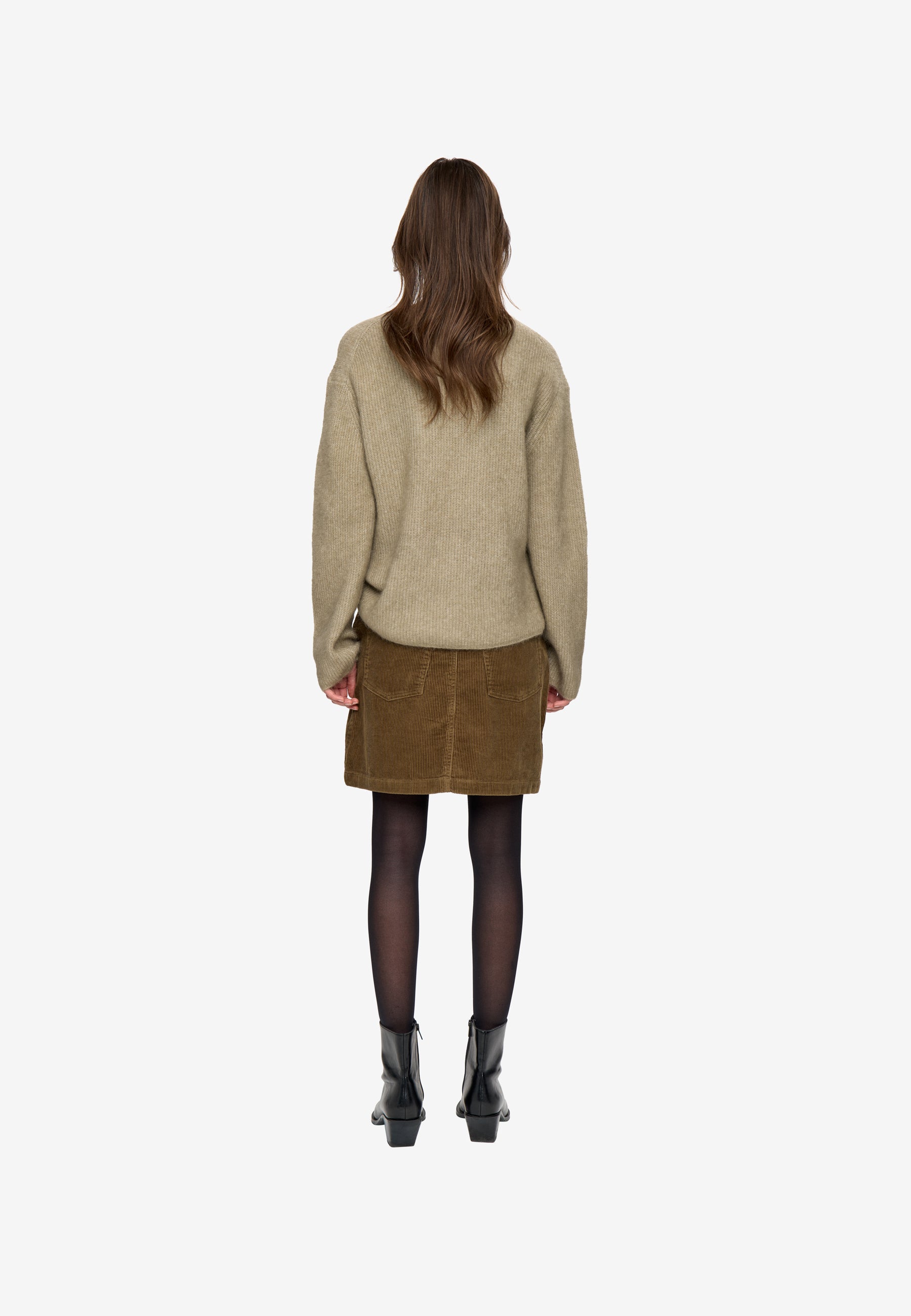 minimum female Calaha jumper 9965 Jumper 1607 Slate Green