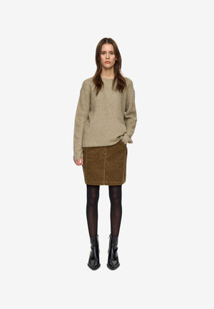 minimum female Calaha jumper 9965 Jumper 1607 Slate Green