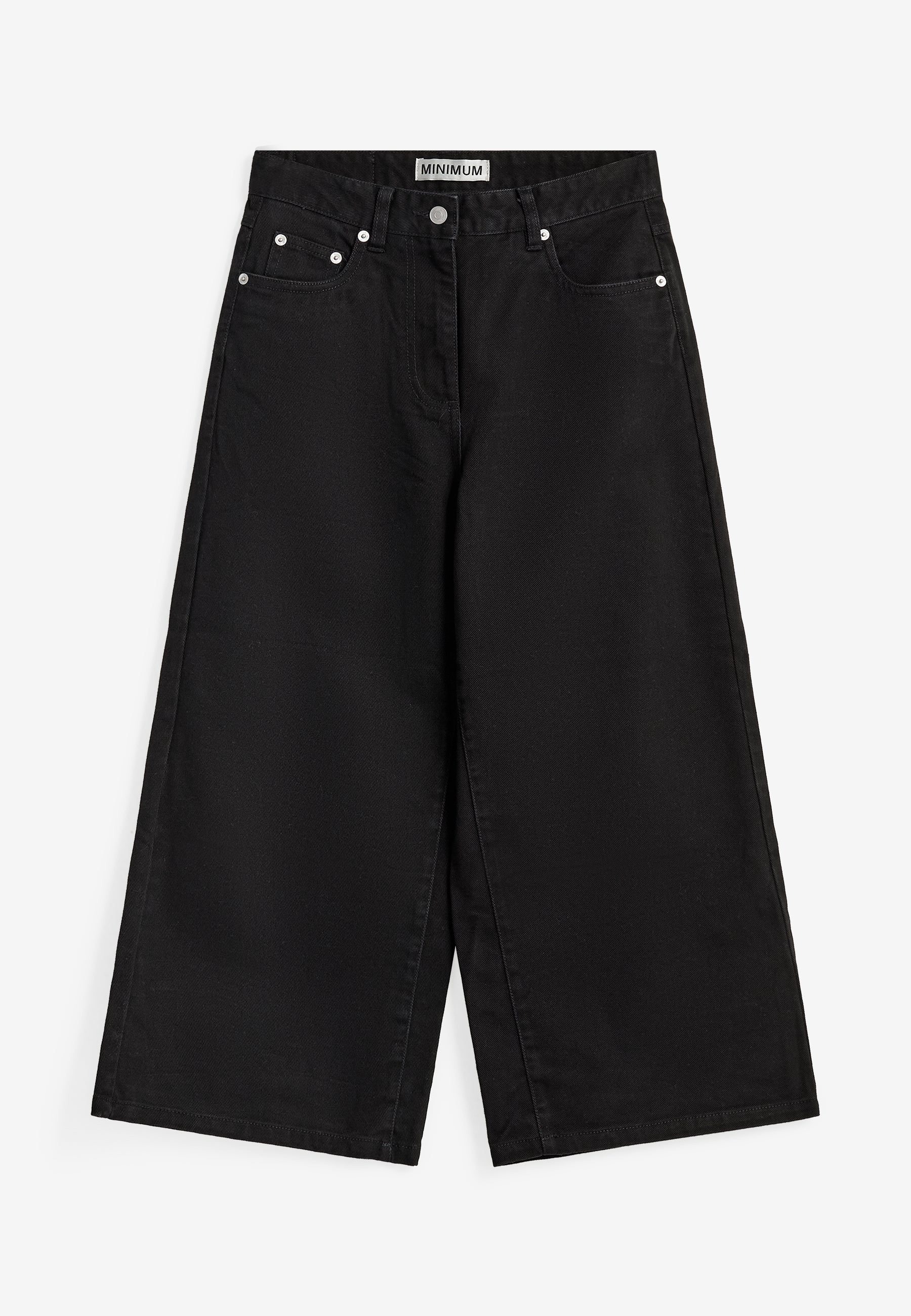 minimum female Caroline culotte jeans 4579 Jeans 999 Black