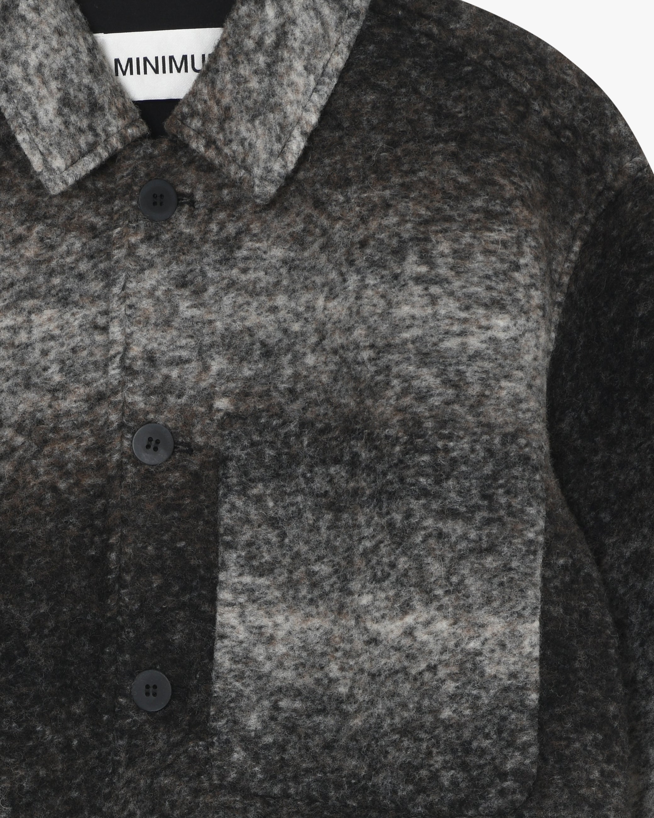 Chandler overshirt 4467 Overshirt - 980M Dark Grey Melange