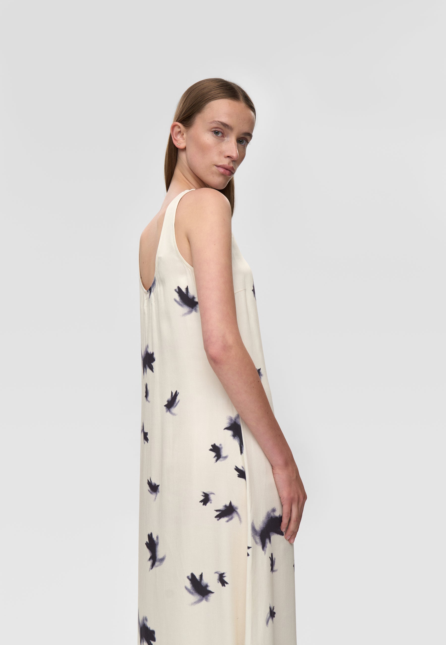 minimum female Cilla dress 4651 Midi Dress 0608 Coco Milk