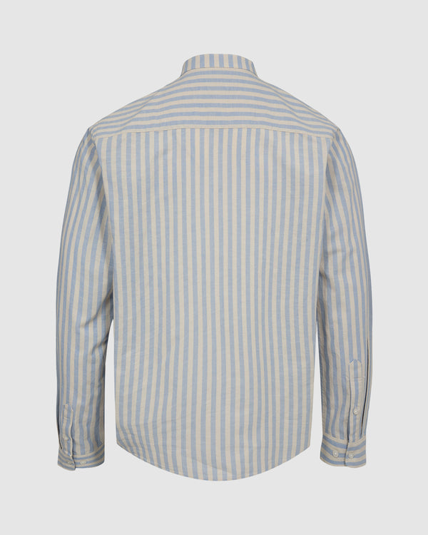 minimum male Cole 3070 Shirt Long Sleeved Shirt 1630 Hydrangea