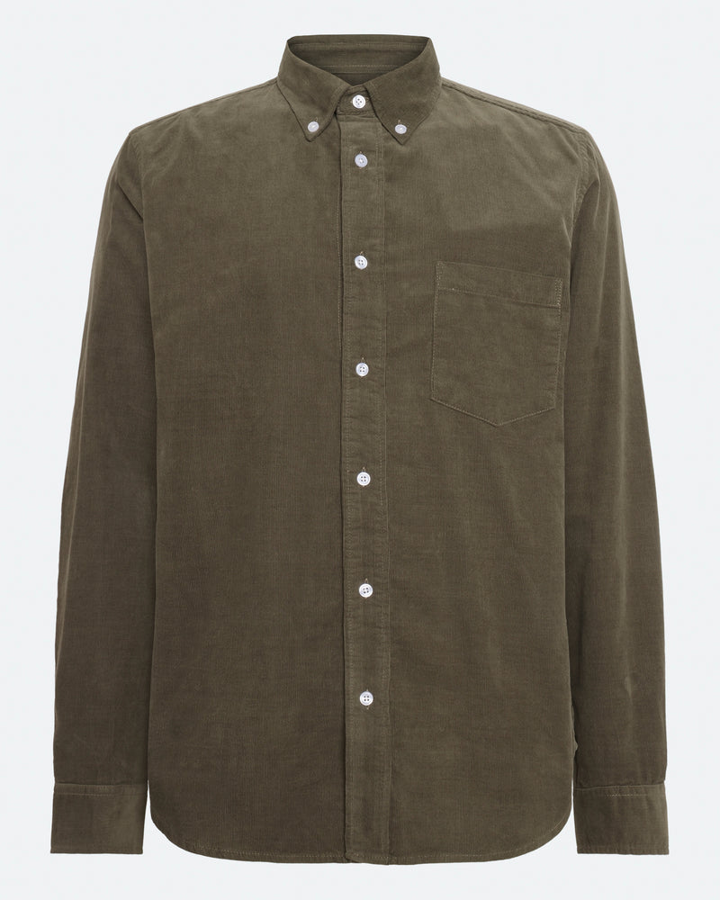 minimum male Colt 3758 Shirt Long Sleeved Shirt 0515 Dusty Olive