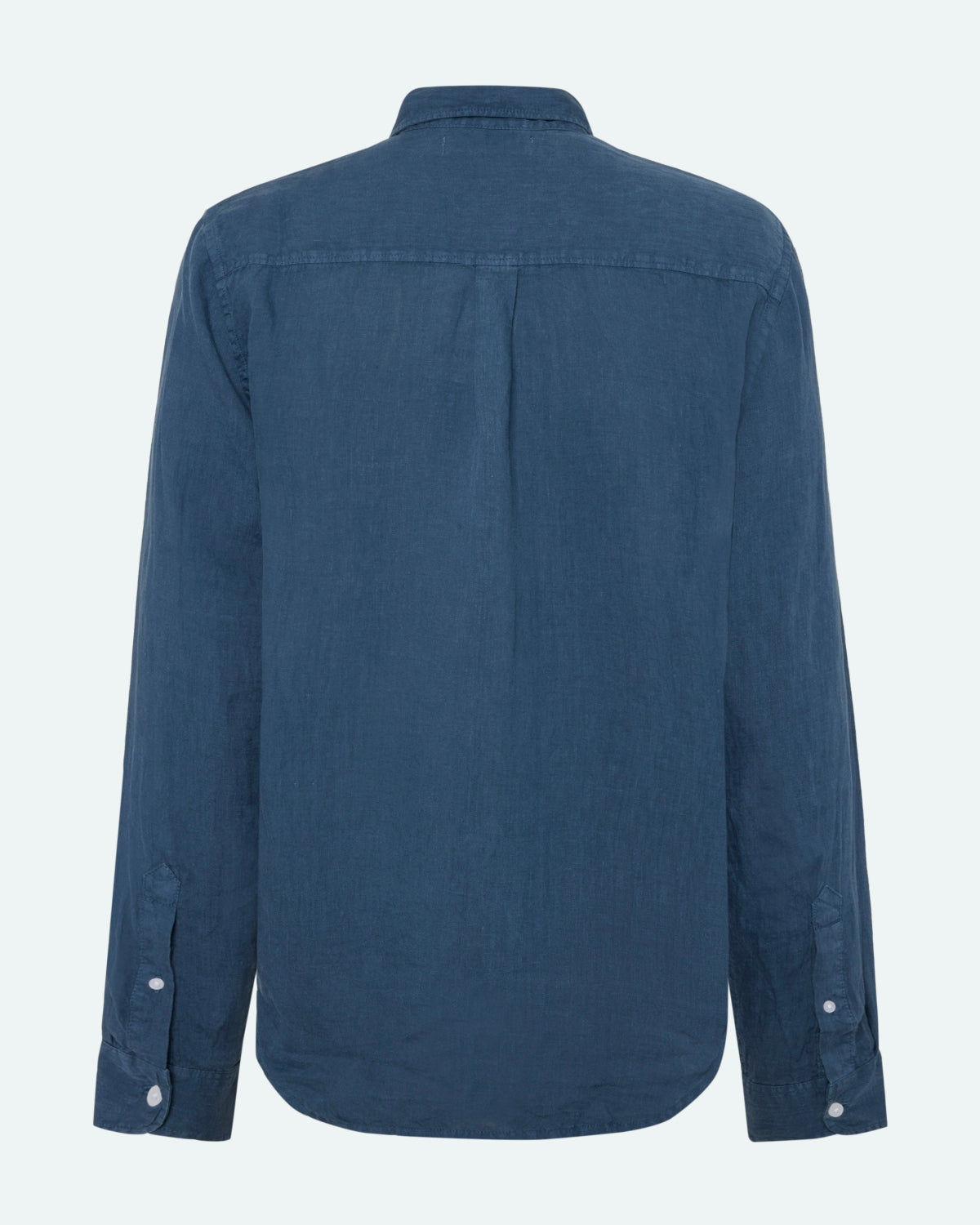 minimum male Colt long sleeved reg linen shirt 4115 Long Sleeved Shirt 2340 Blue Ashes