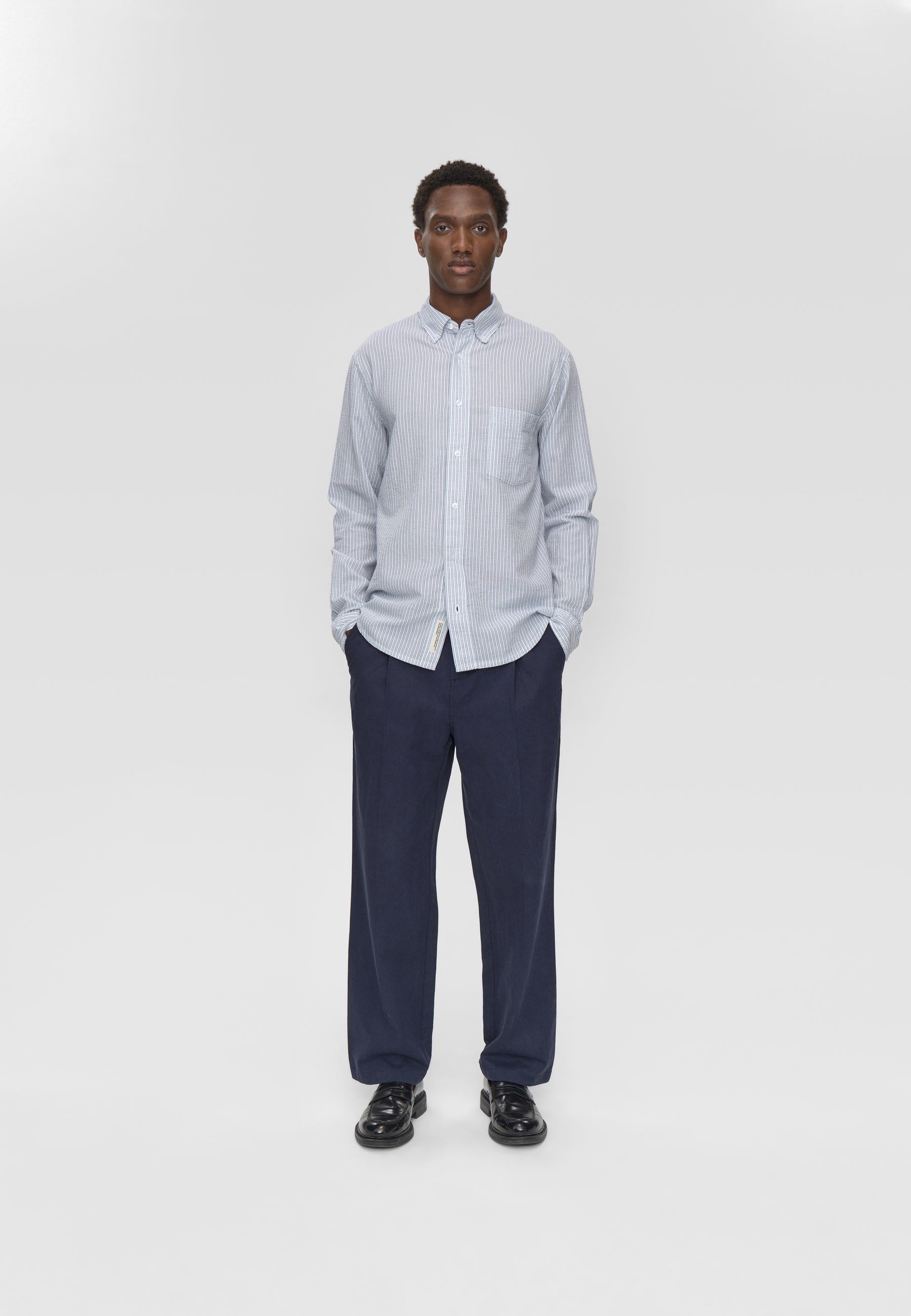 minimum male Colt long sleeved reg shirt 4145 Long Sleeved Shirt 0601 Bright White