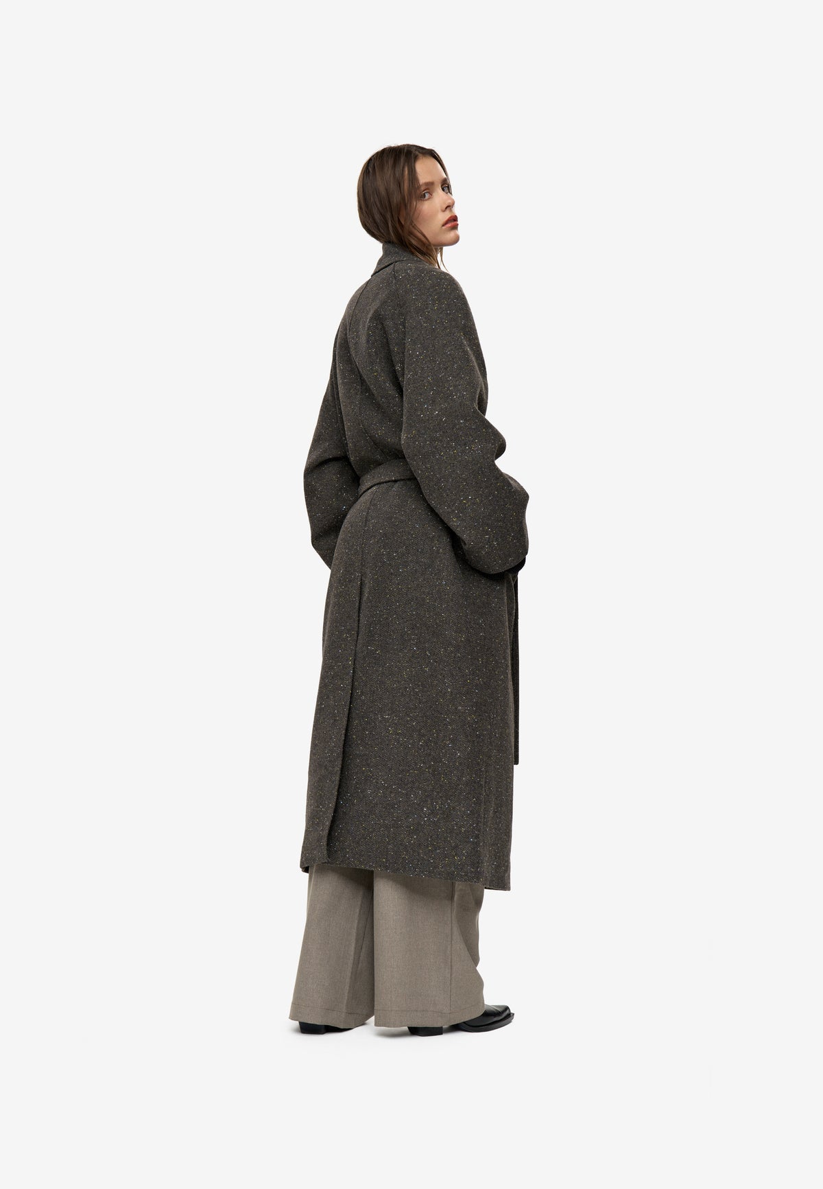 minimum female Darby coat 4778 Outerwear 1912 Volcanic Ash