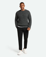 minimum male Daxan 3970 Knit Jumper 0203 Gray Pinstripe