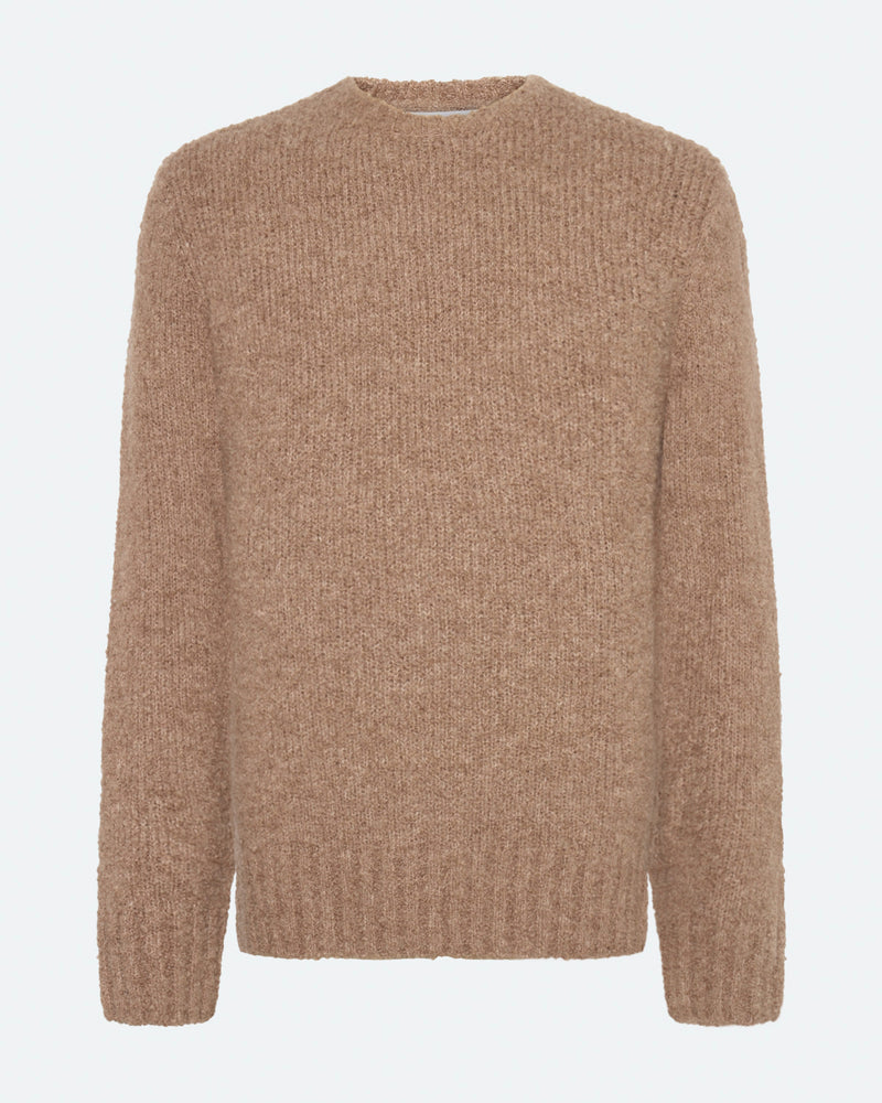 minimum male Daxan 3970 Knit Jumper 1500 Dove