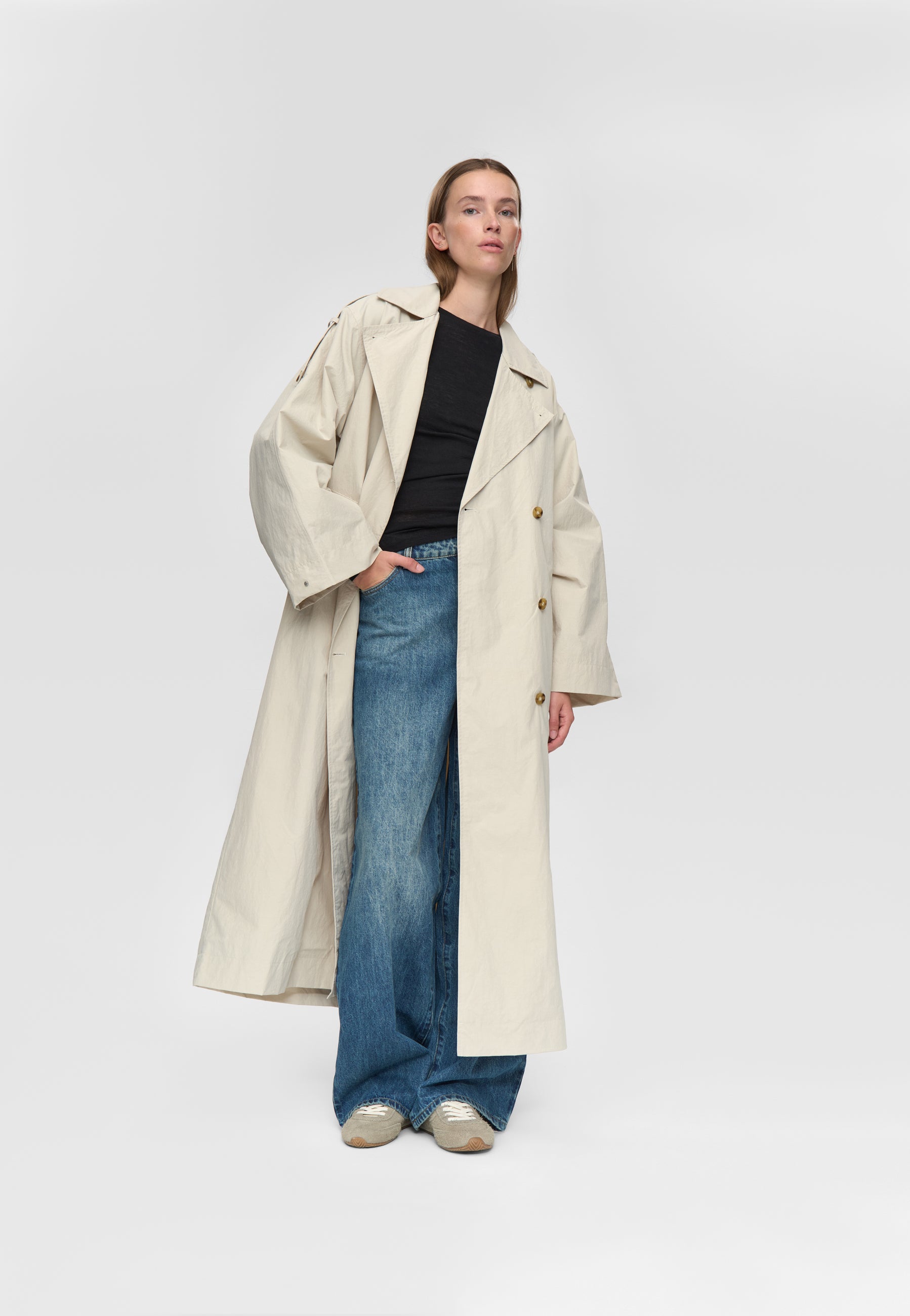 minimum female Disa coat 4600 Outerwear 6305 Pelican