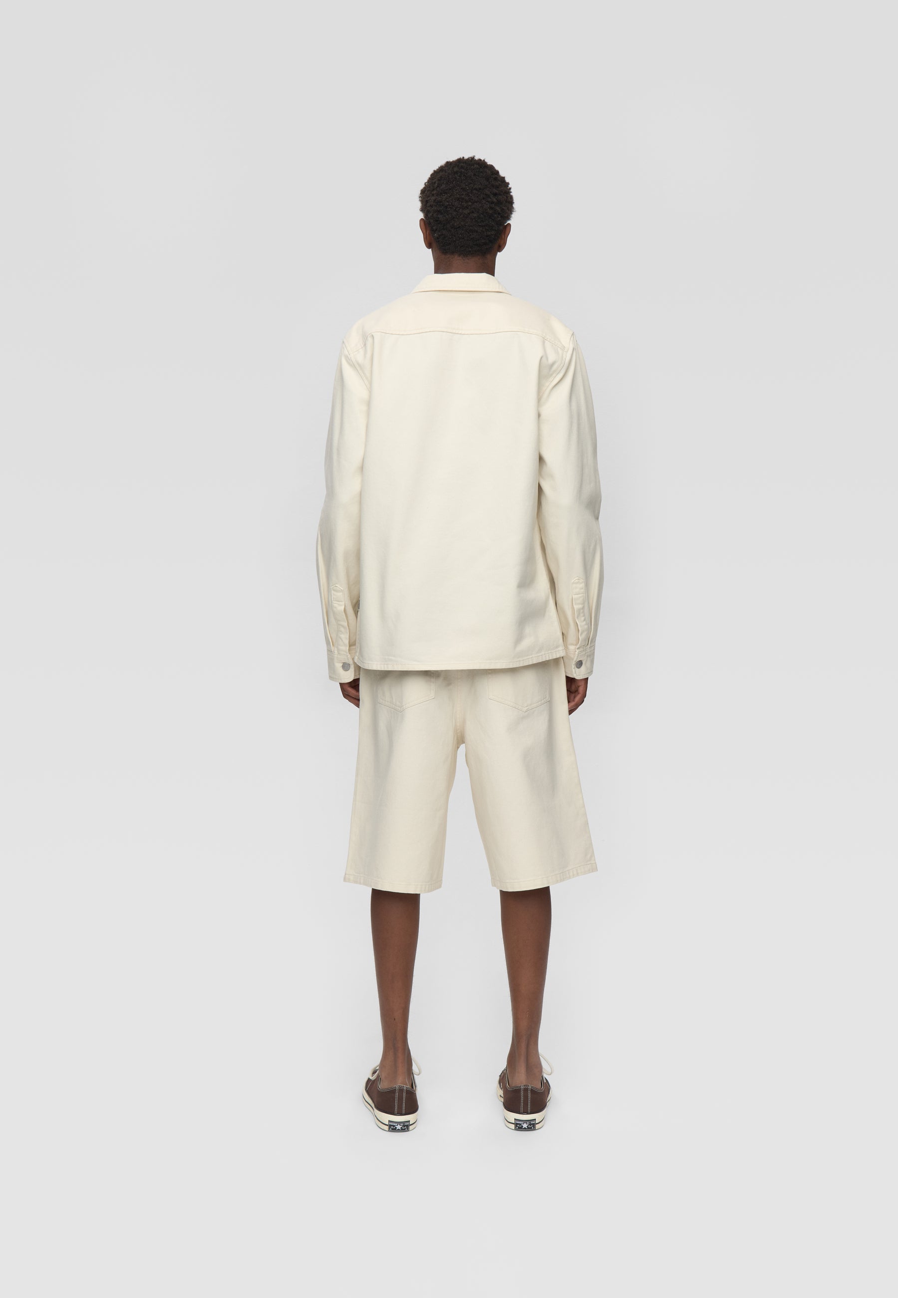 Dylan reg ls shirt 4579 Long Sleeved Shirt - 0701 Whisper white