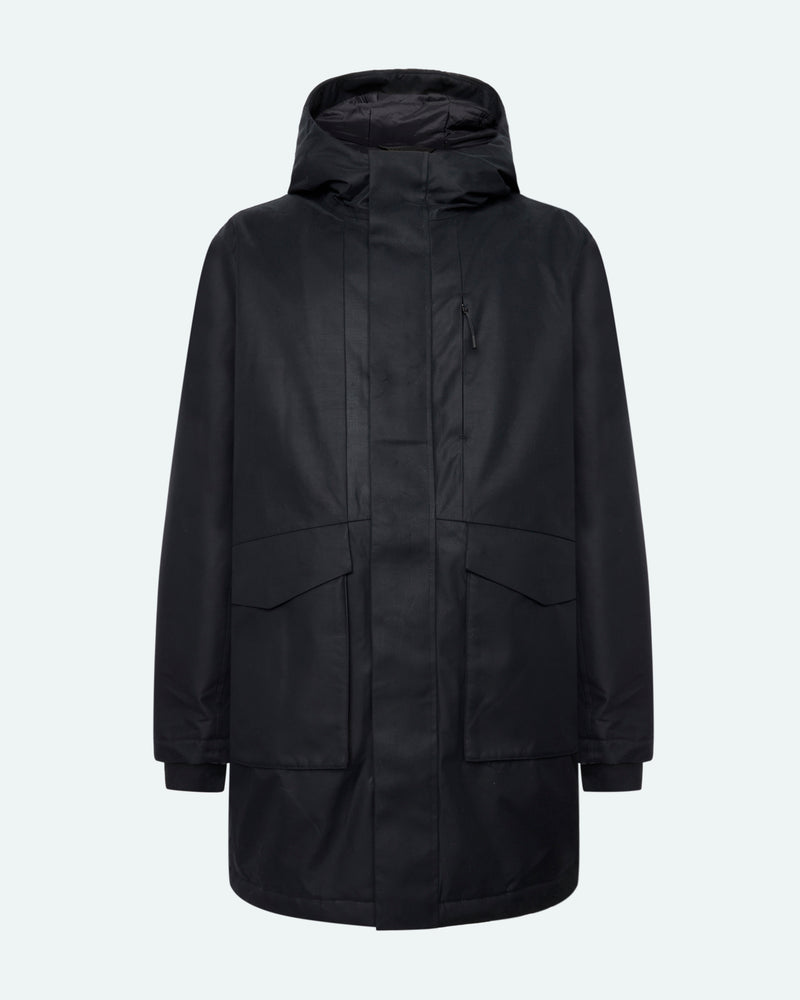 minimum male Eiwind Outerwear 3696 Outerwear 999 Black