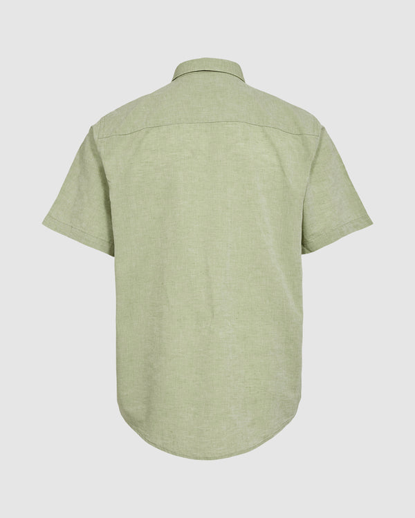 minimum male Eric 9802 Shirt Short Sleeved Shirt 1703M Epsom Melange