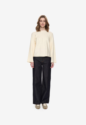 minimum female Esima jumper 1686 Jumper 0104 White Asparagus