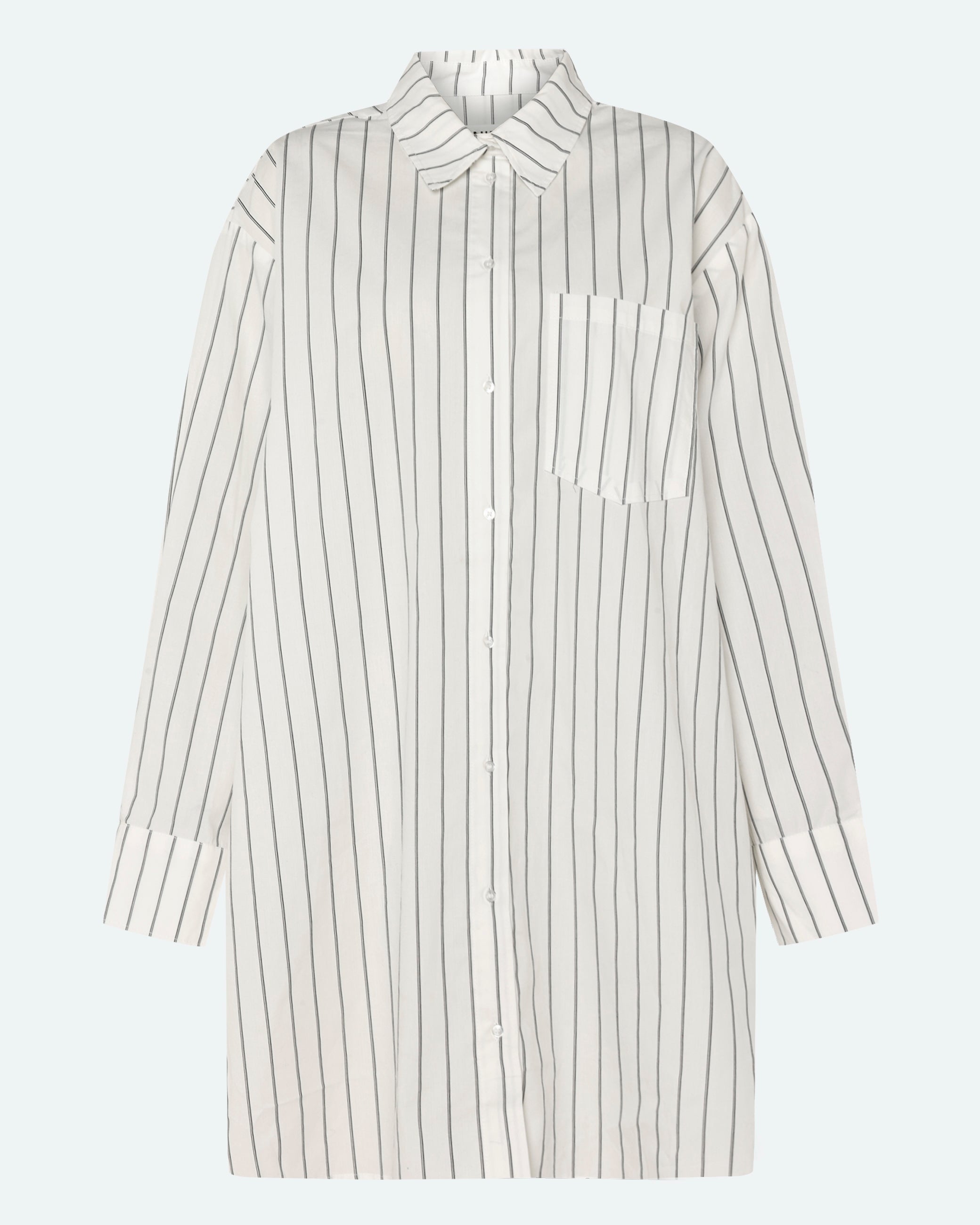 minimum female Faber Shirt 4424 Long Sleeved Shirt 009 Snow White