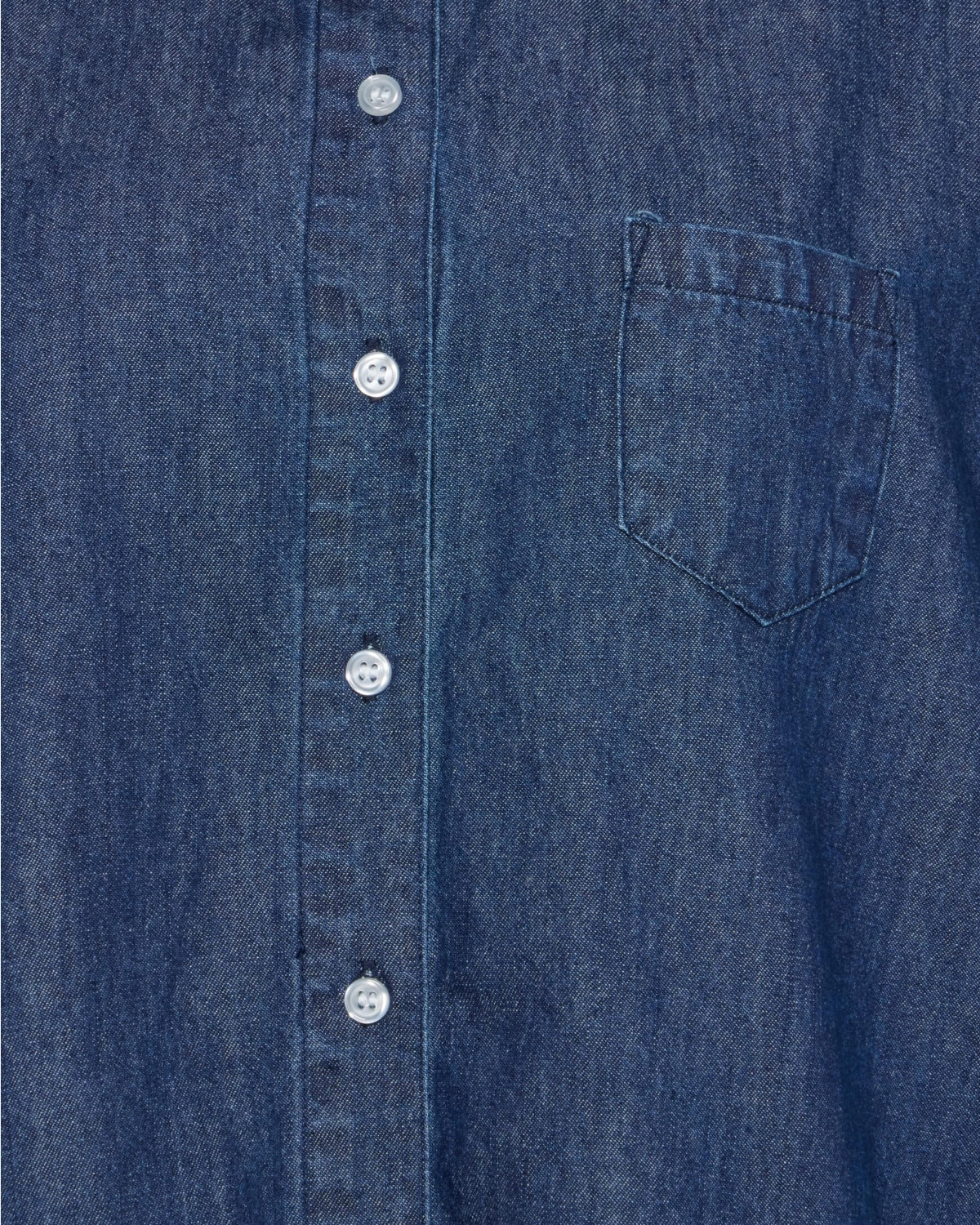 minimum female Fern denim shirt 4147 Long Sleeved Shirt 1002 Medium Blue