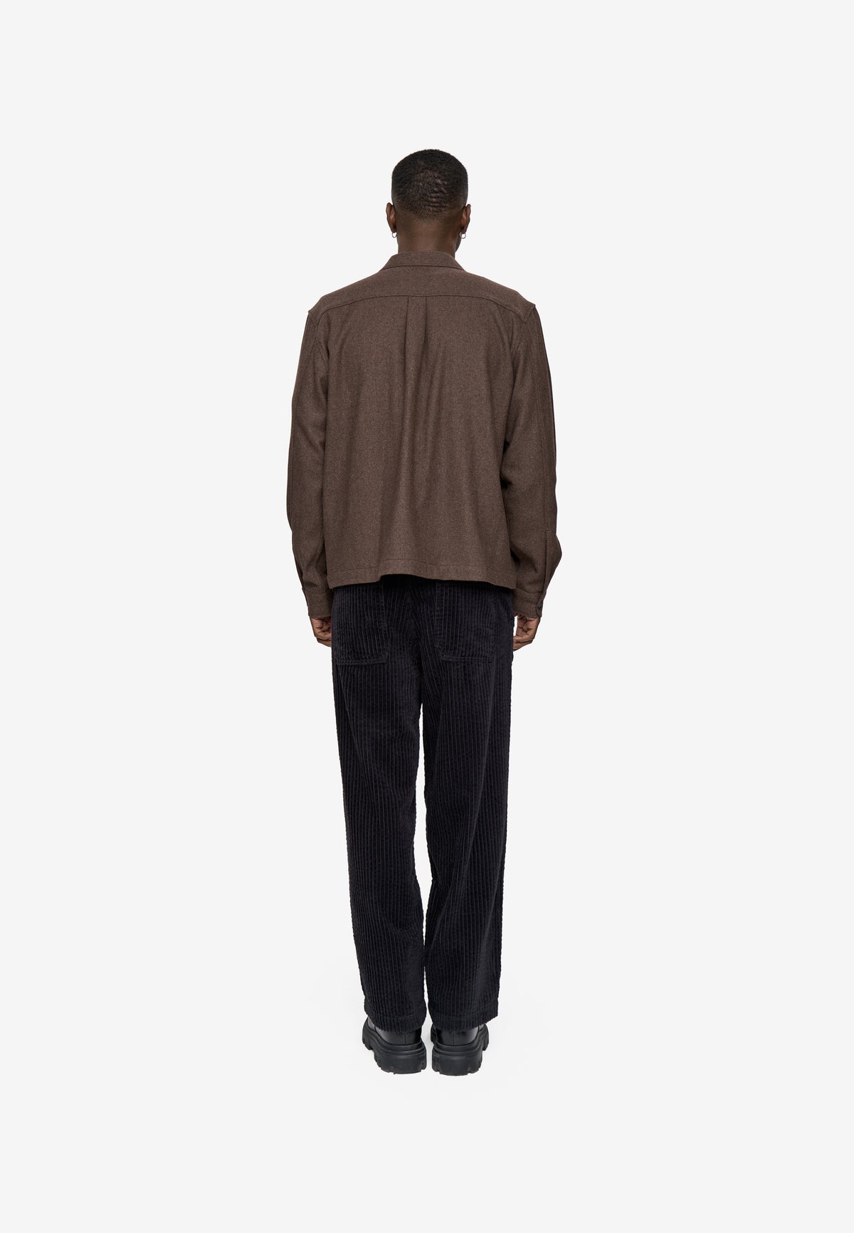 minimum male Fletcher rlx shirt 4887 Overshirt 0812 Turkish Coffee