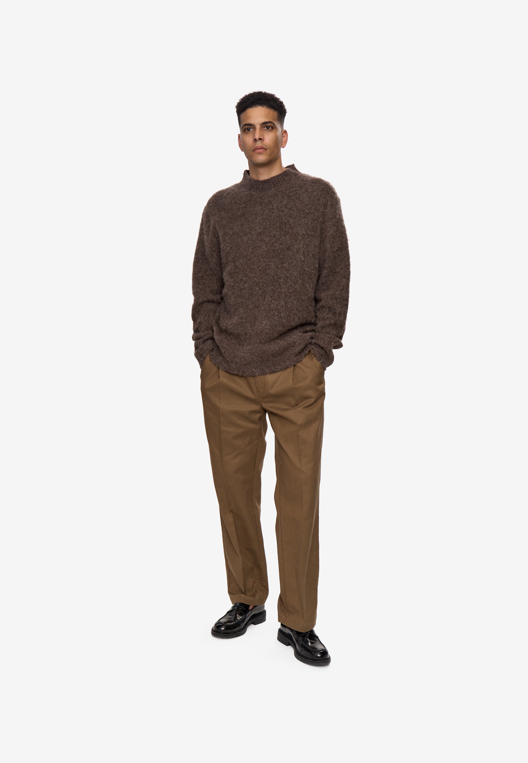 minimum male Fraser Jumper 4491 Jumper 0812 Turkish Coffee