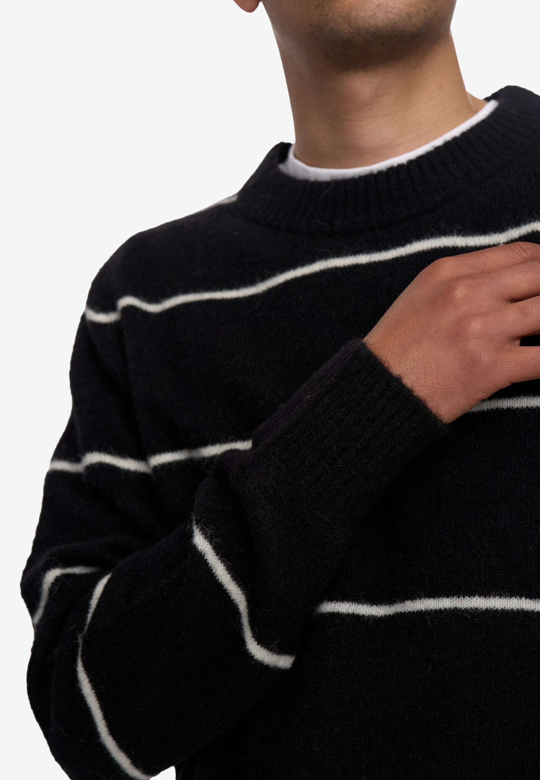 minimum male Fraser jumper 4794 Jumper 999 Black