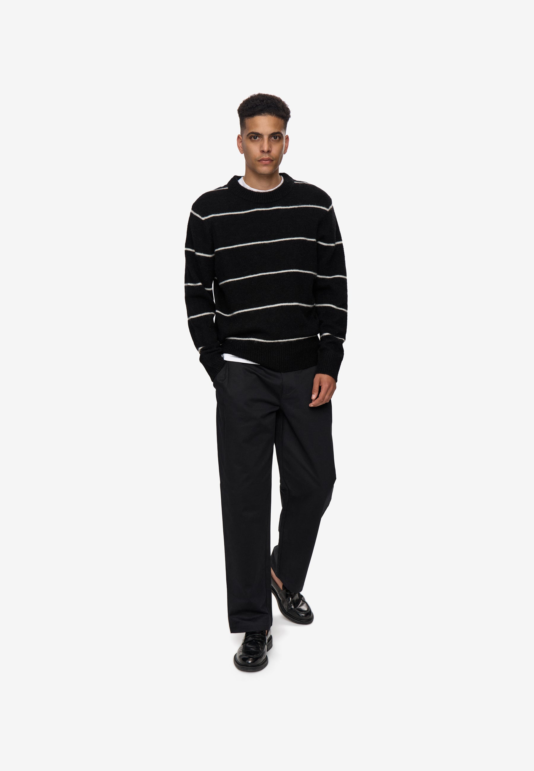 minimum male Fraser jumper 4794 Jumper 999 Black