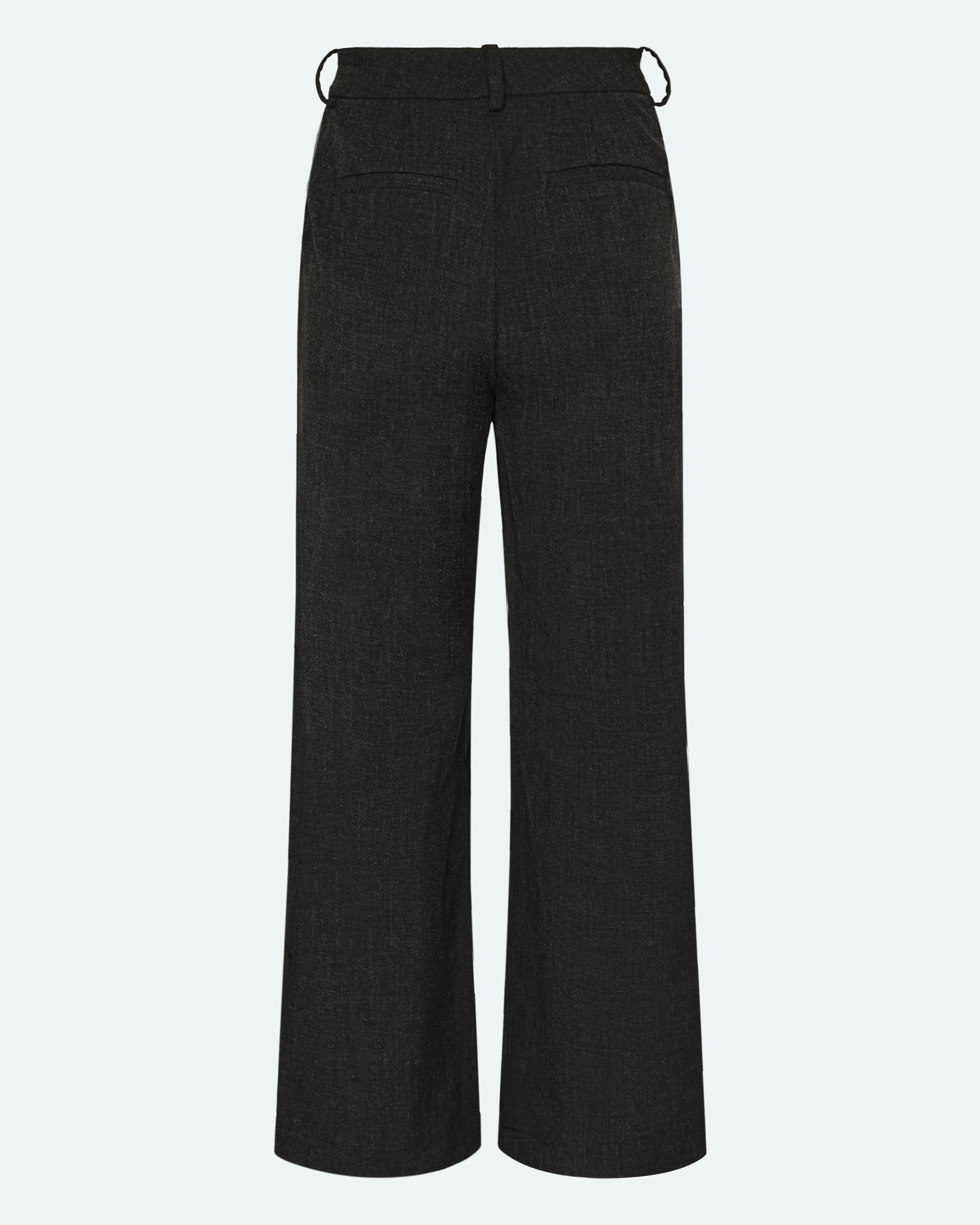 minimum female Gunli 3737 Pants Dressed Pants 980M Dark Grey Melange