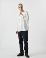 minimum male Halls 9790 Shirt Long Sleeved Shirt 000 White
