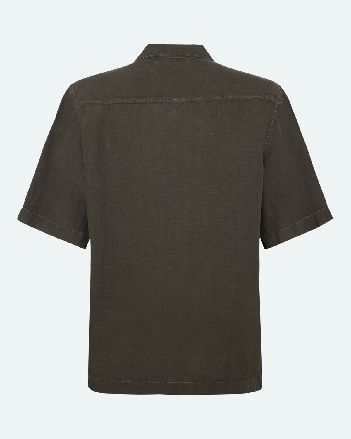 minimum male Hayden Shirt 4385 Short Sleeved Shirt 4006 Caviar