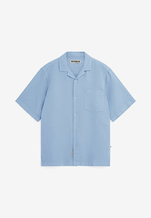 minimum male Hayden reg ss shirt 4576 Short Sleeved Shirt 4115 Cashmere Blue