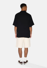 minimum male Hayden short sleeved shirt 4116 Short Sleeved Shirt 999 Black