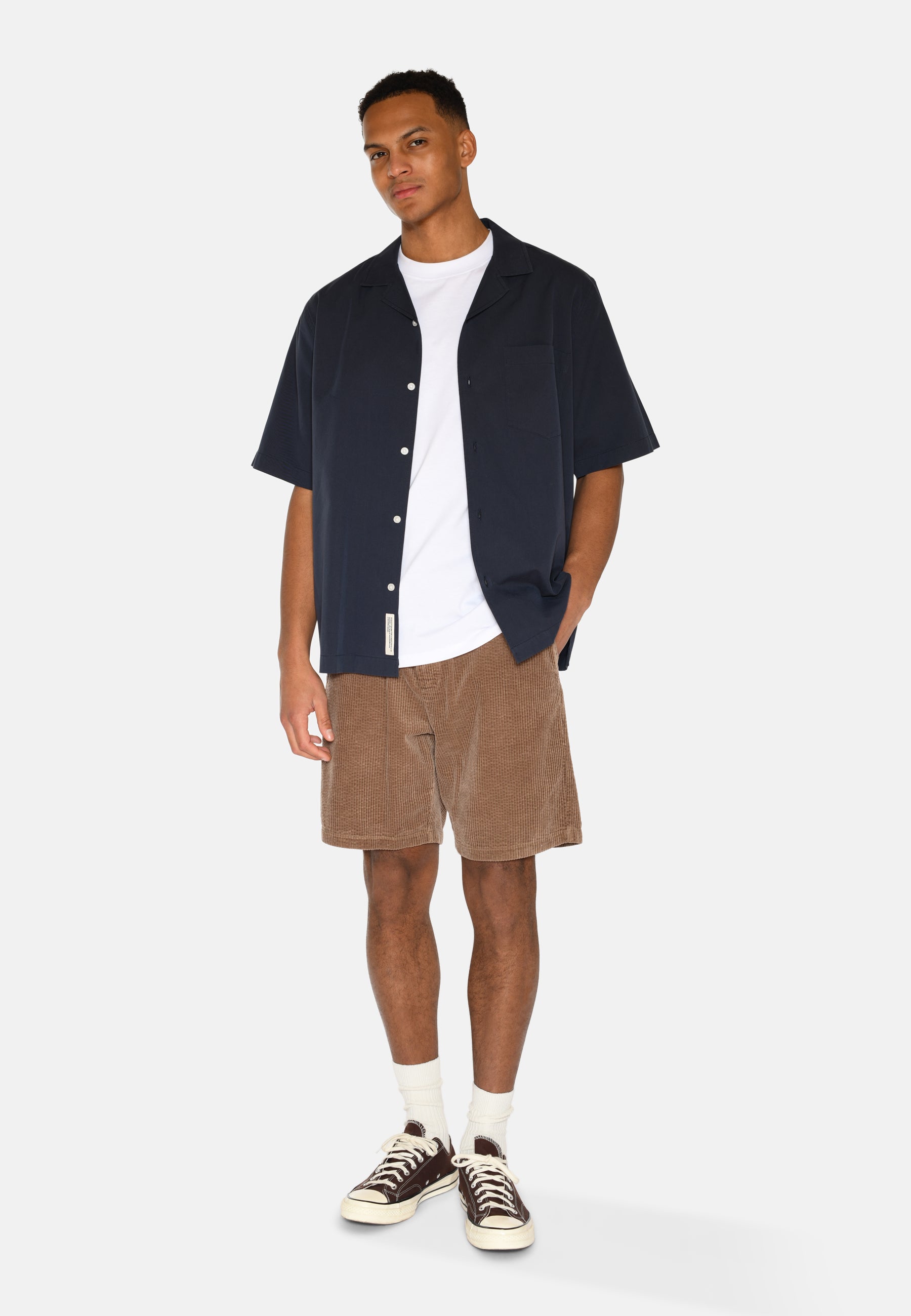 minimum male Hayden short sleeved shirt 4169 Short Sleeved Shirt 3922 Sky Captain