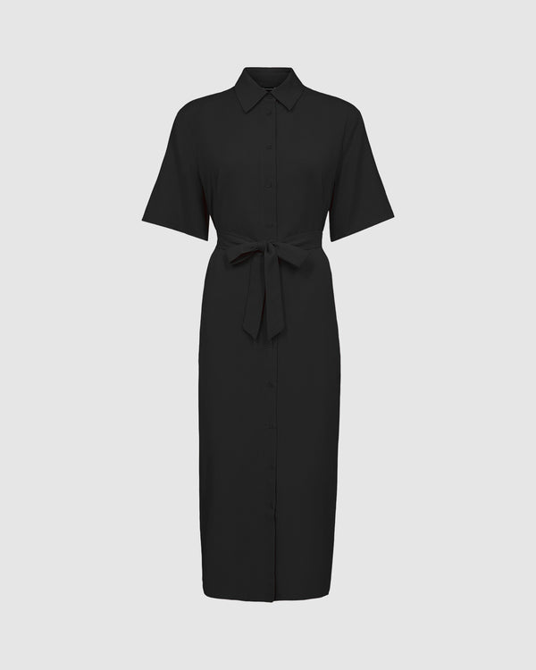 minimum female Ivinna 3069 Dress Midi Dress 999 Black