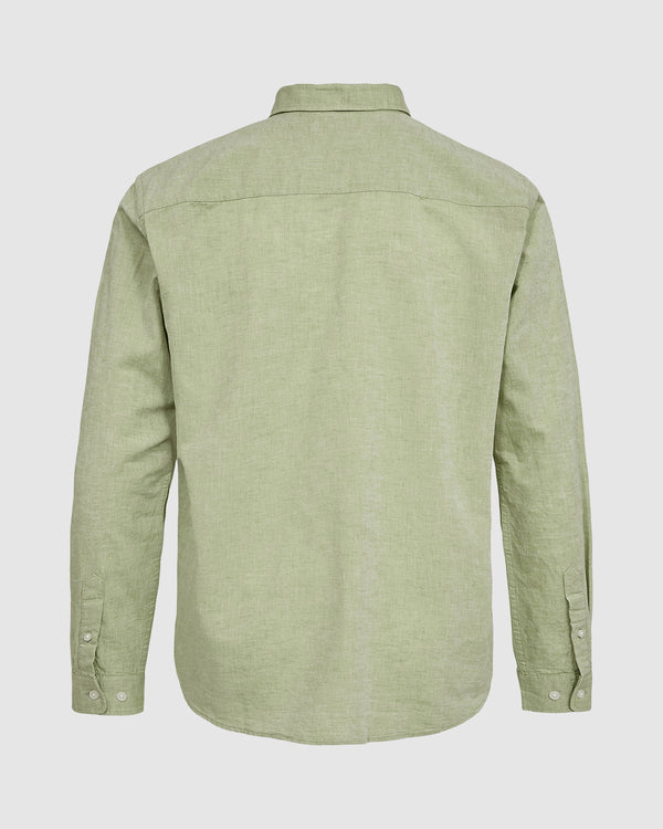minimum male Jack 9802 Shirt Long Sleeved Shirt 1703M Epsom Melange