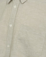 minimum male Jack 9802 Shirt Long Sleeved Shirt 0213 Tea