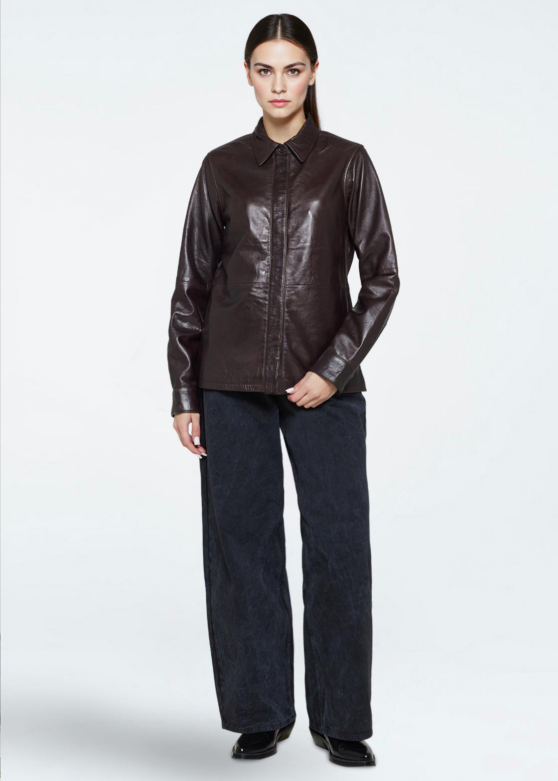 minimum female Jade shirt 4426 Long Sleeved Shirt 1534 Merlot