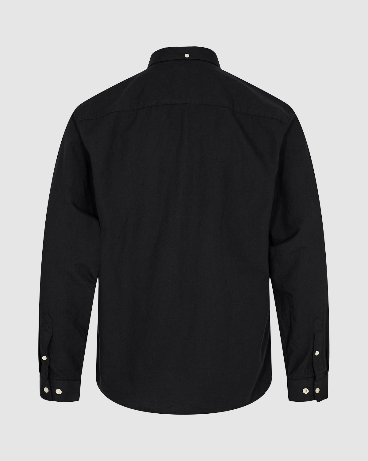 minimum male Jay 3.0 0063 Shirt Long Sleeved Shirt 999M Black/Grey Melange