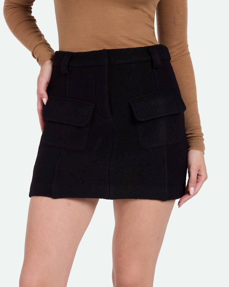 minimum female Jillana 3827 Skirt Short Skirt 999 Black