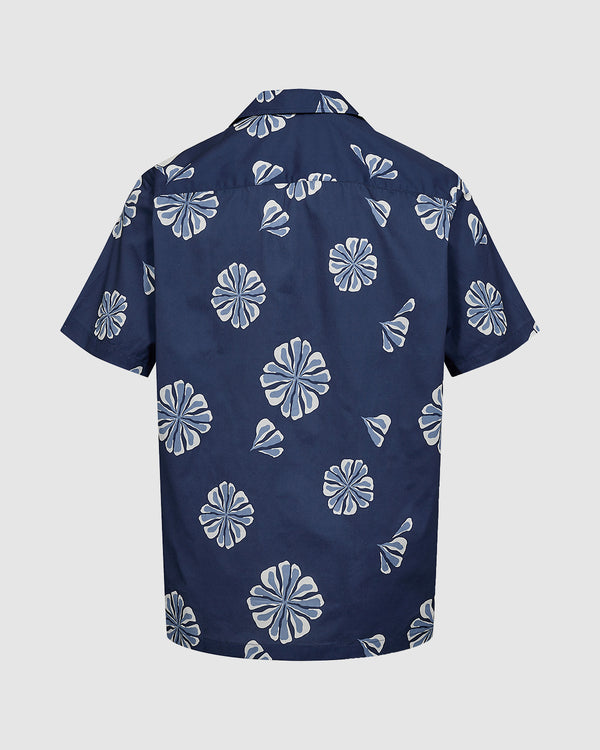 minimum male Jole 2995 Short Sleeved Shirt 3831 Maritime Blue