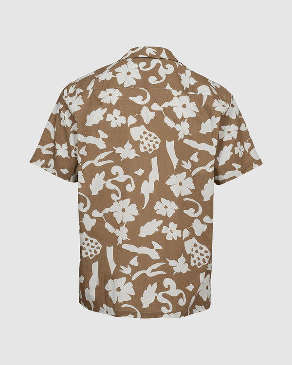 minimum male Jole 3030 Shirt Short Sleeved Shirt 1115 Petrified Oak