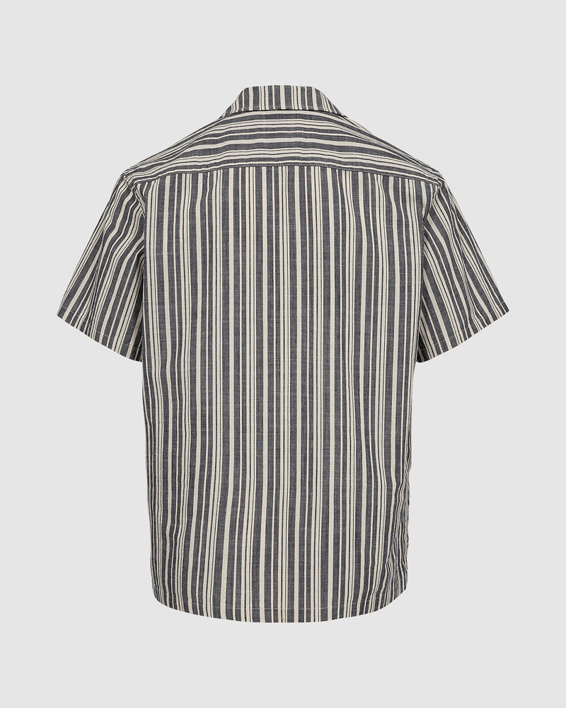 minimum male Jole 3617 Shirt Short Sleeved Shirt 687 Navy Blazer