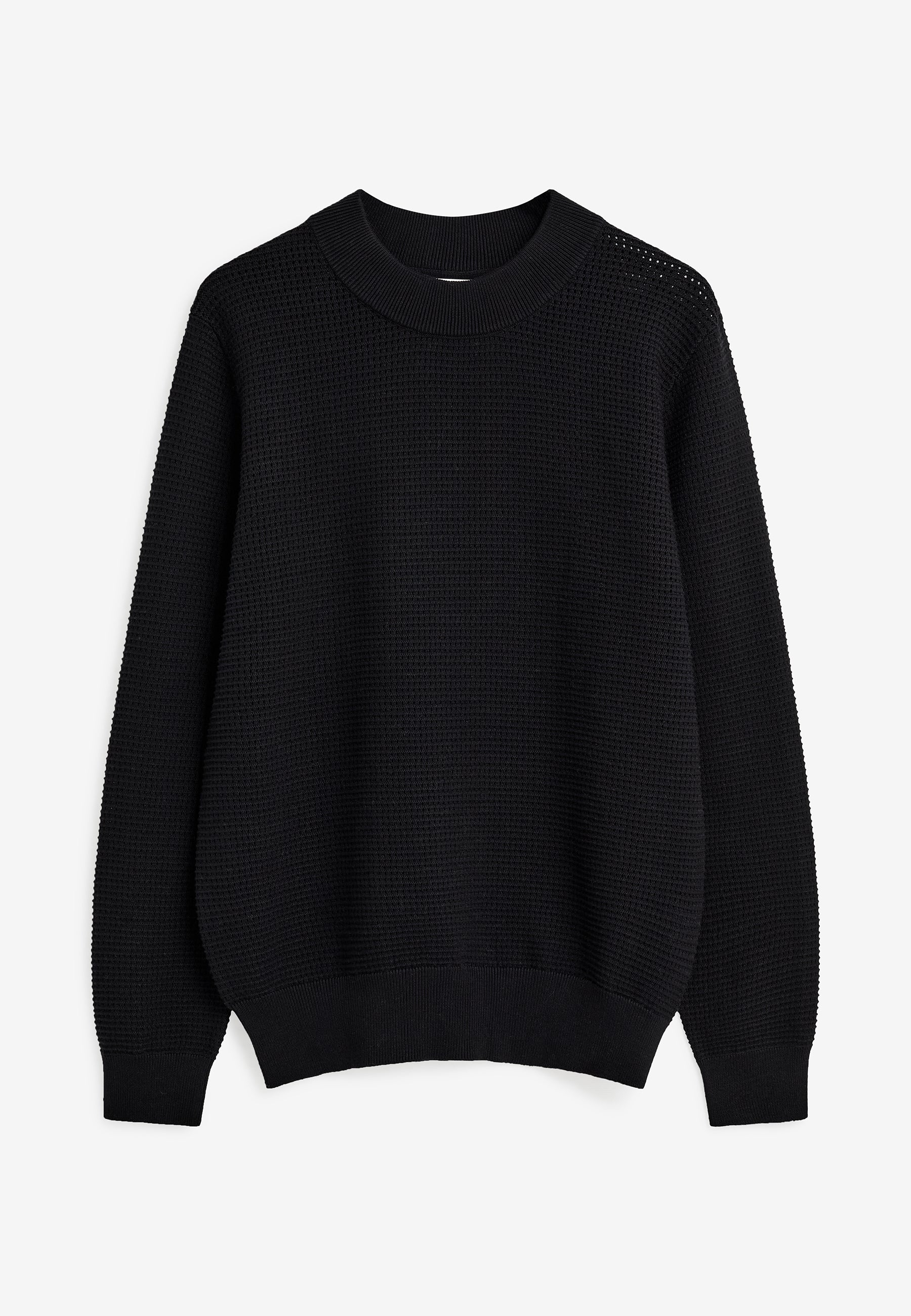 minimum male Joshua rlx ls jumper 4177 Jumper 999 Black
