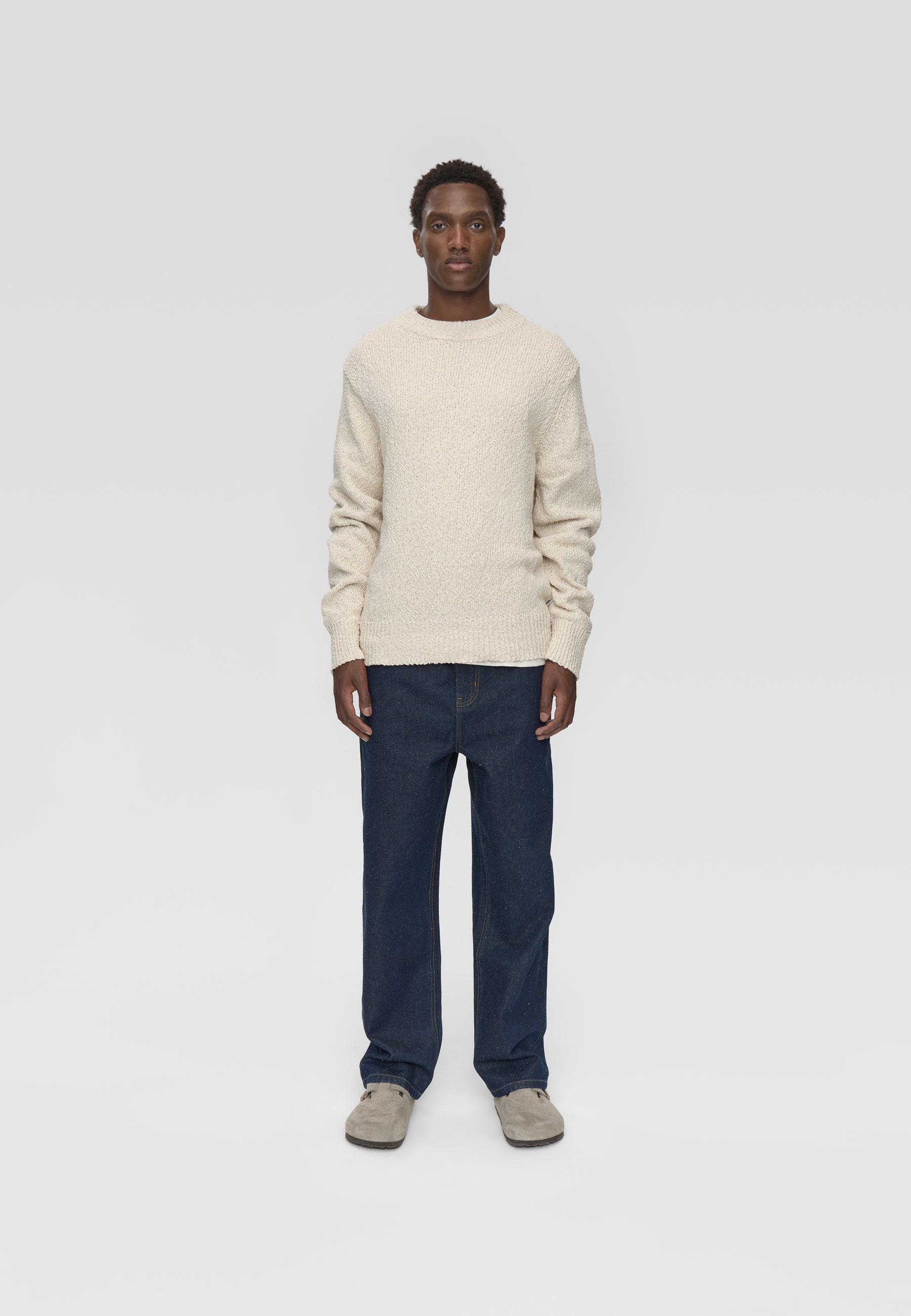 minimum male Joshua rlx ls jumper 4583 Jumper 0608 Coco Milk