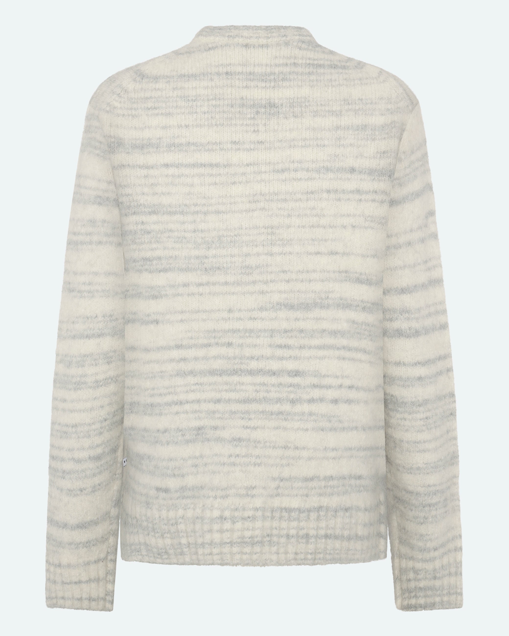 minimum male Justian mockneck 4478 Jumper 910M Light Grey Melange
