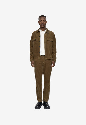 minimum male Kaison rlx ls shirt 4883 Overshirt 1815 Shitake