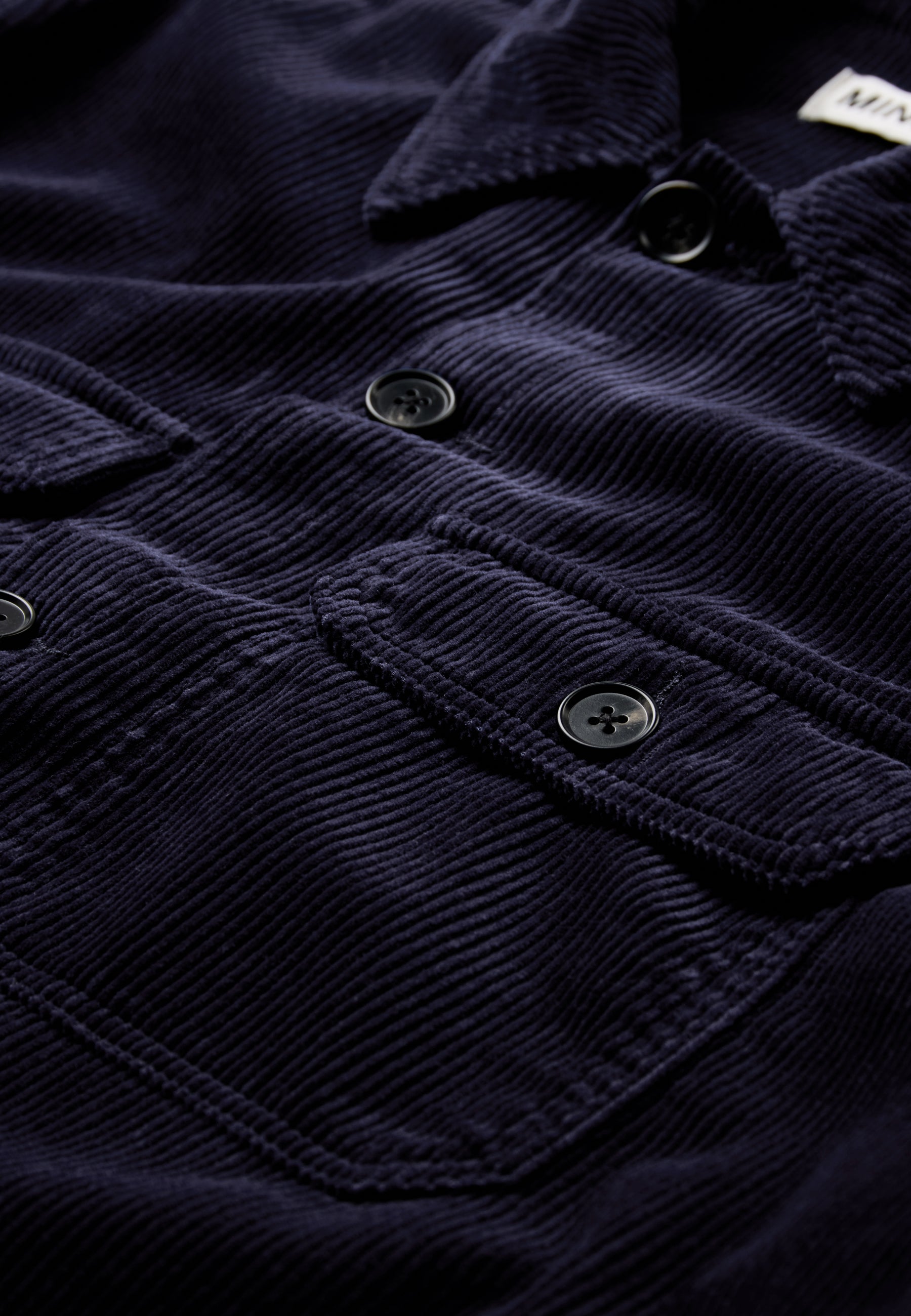 minimum male Kaison rlx ls shirt 4883 Overshirt 3922 Sky Captain