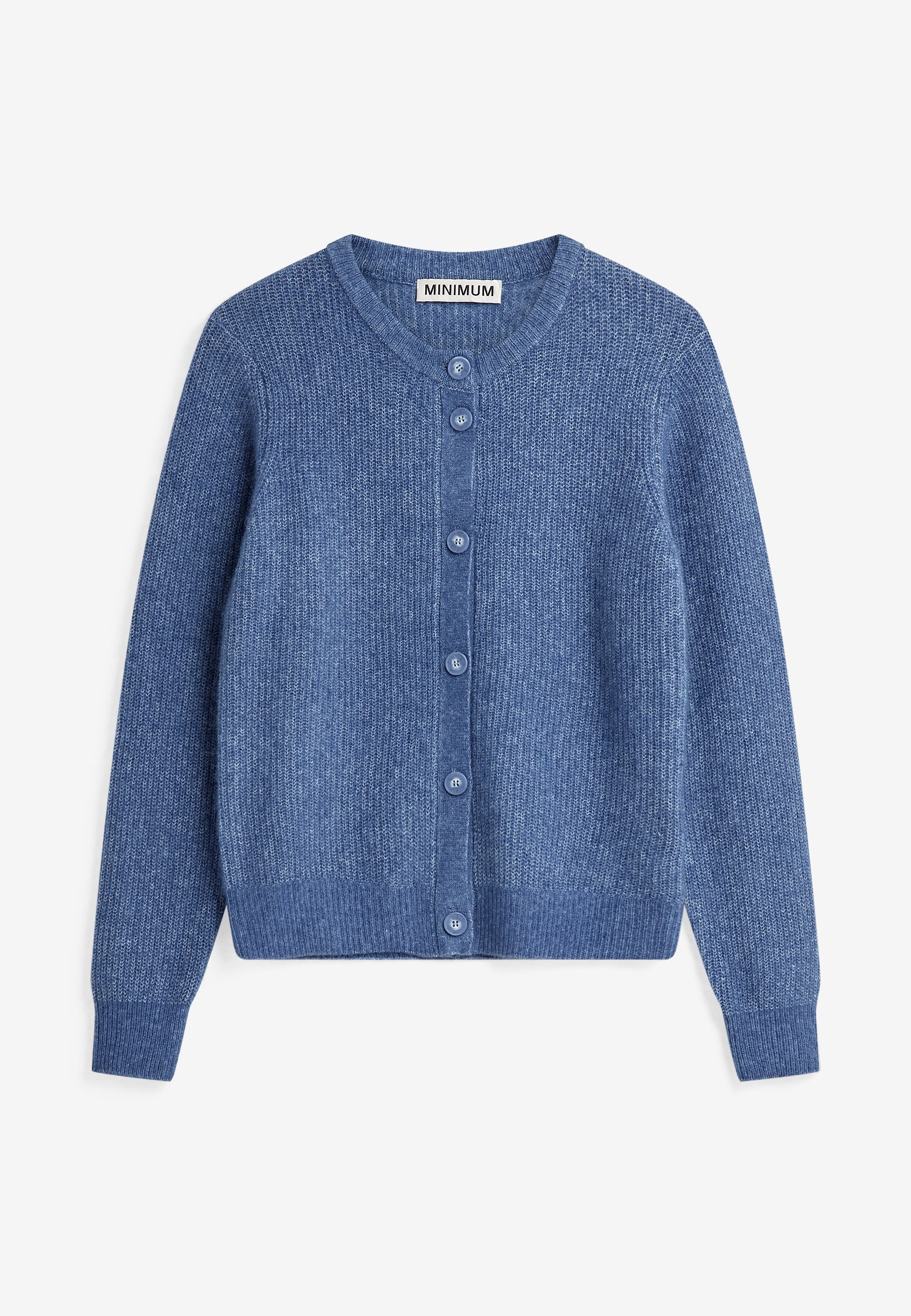 minimum female Kora cardigan 9965 Cardigan 3929 Blue Horizon