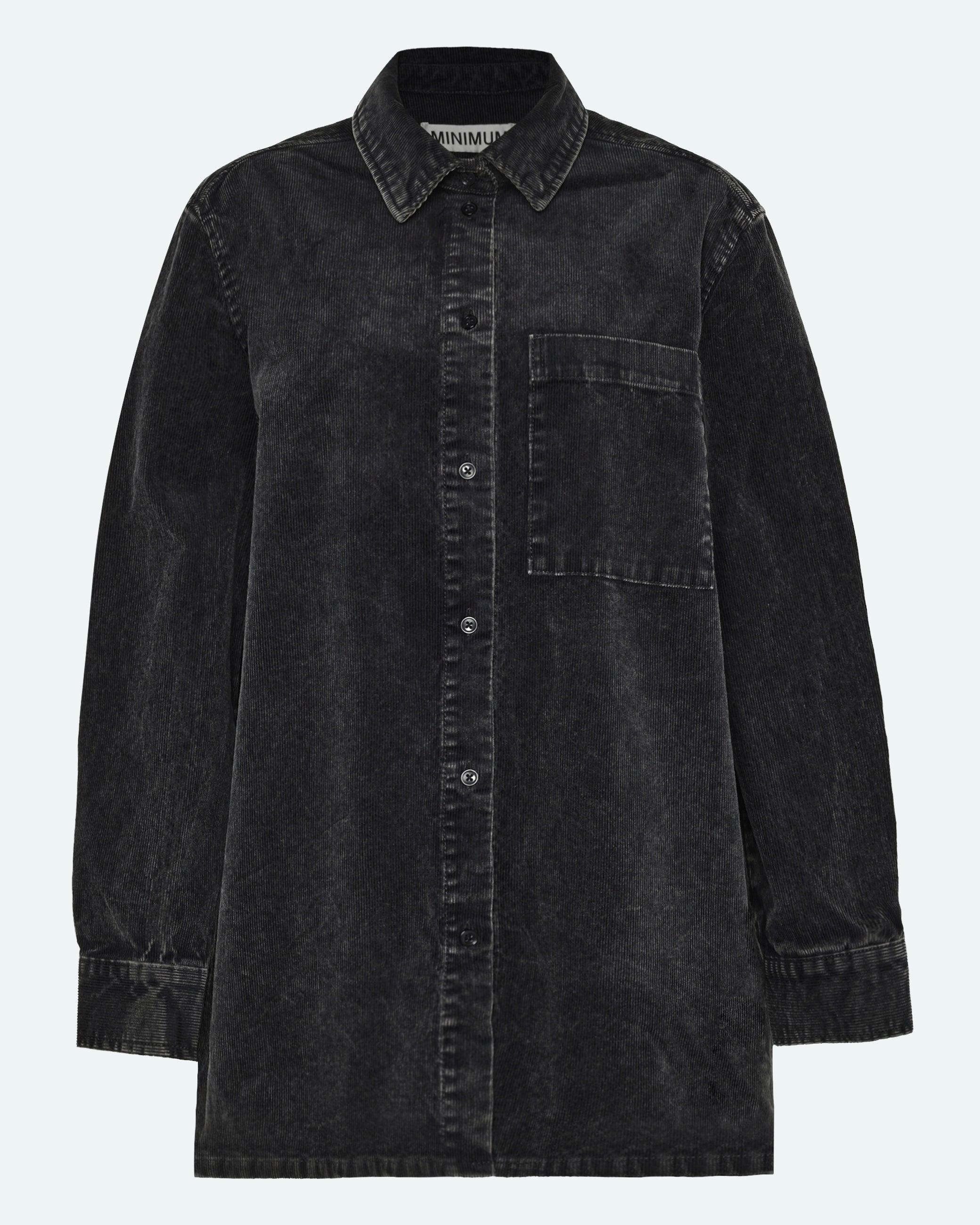 minimum female Layne shirt 4356 Long Sleeved Shirt 980 Dark Grey