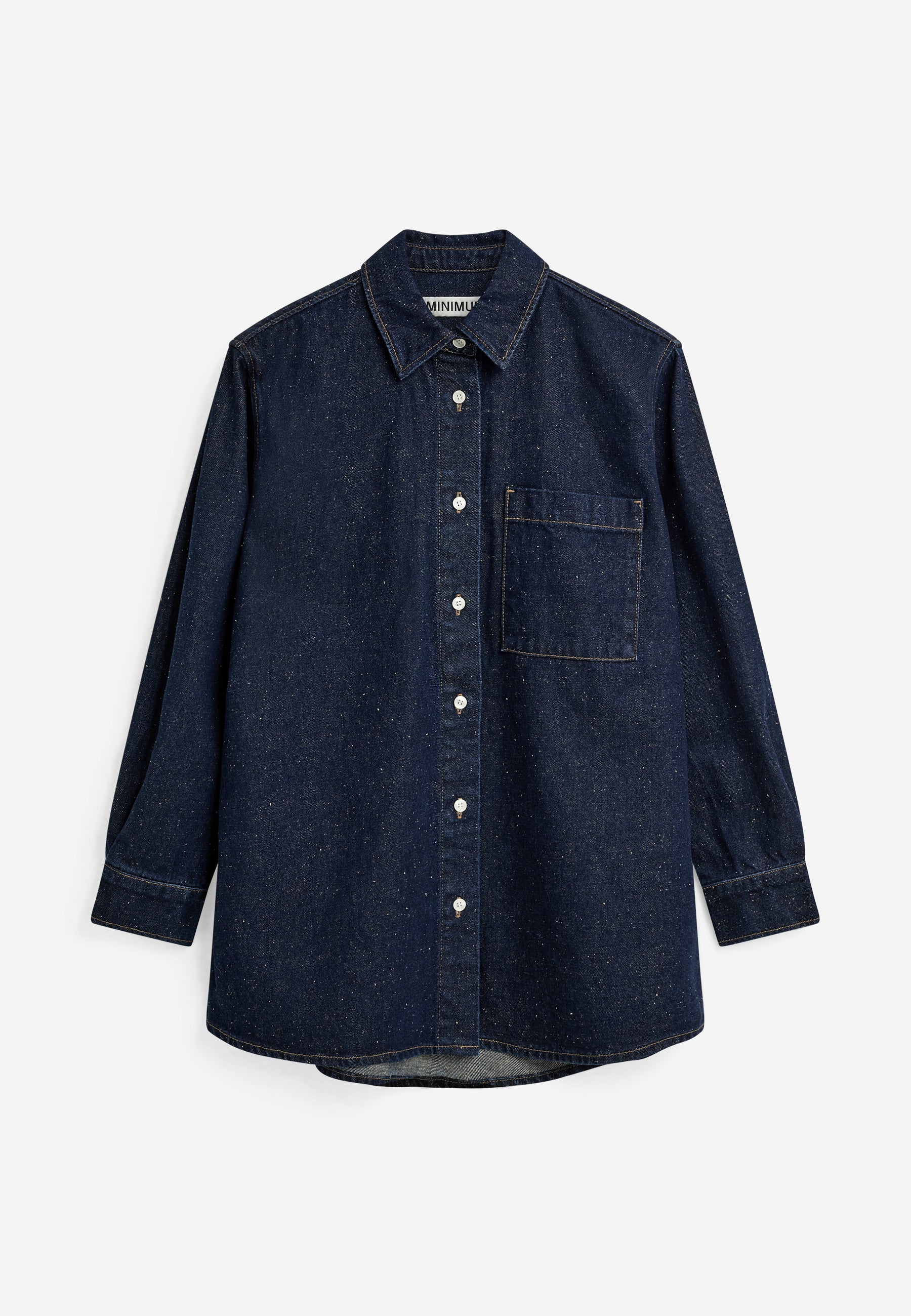 minimum female Layne shirt 4574 Long Sleeved Shirt 3922 Sky Captain