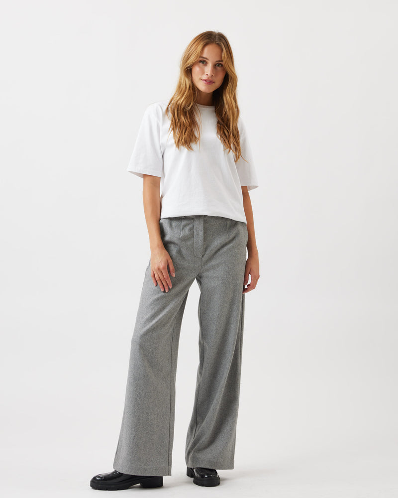 minimum female Lessa 2.0 2946 Dressed Pants 910M Light Grey Melange