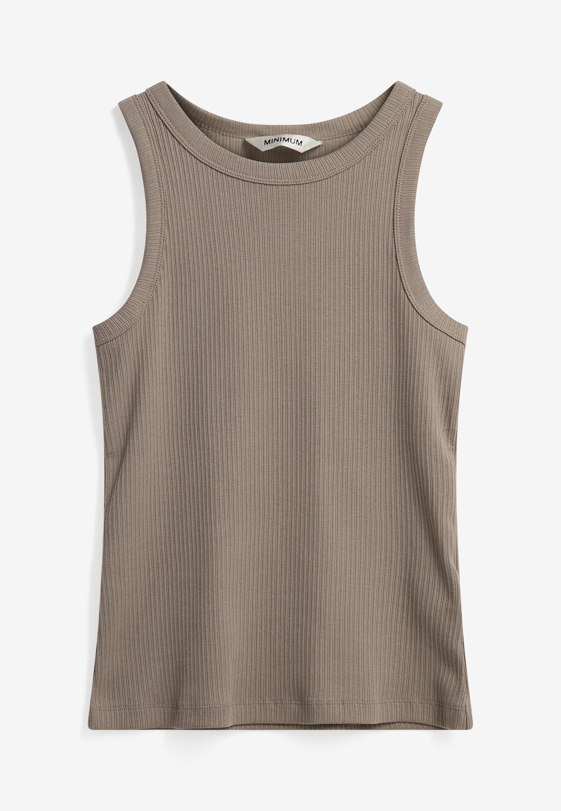 minimum female Lila tank top 4226 GOTS Gilet 0909 Fossil