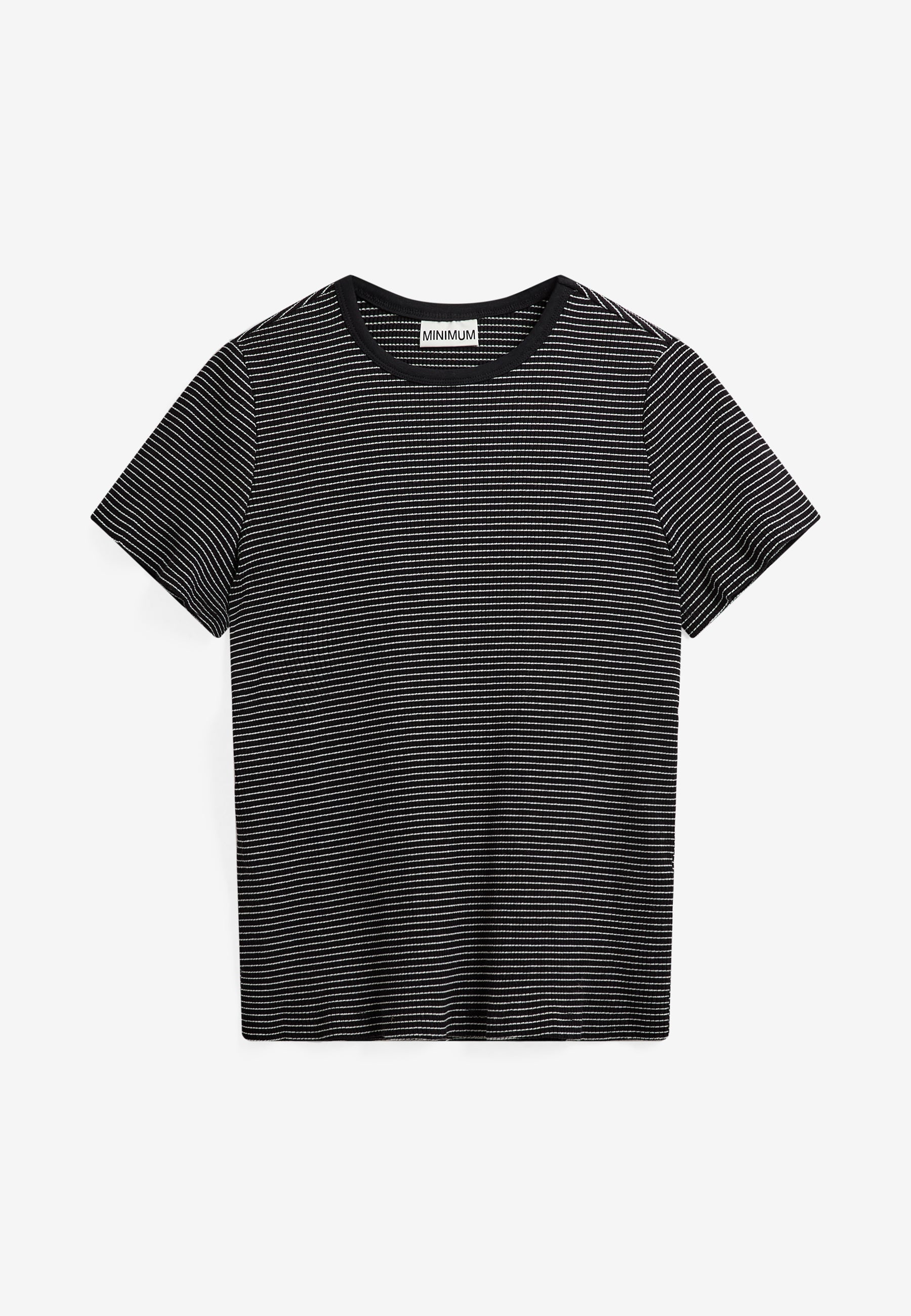 minimum female Lilou ss t-shirt 4696 Short Sleeved T-shirt 999 Black