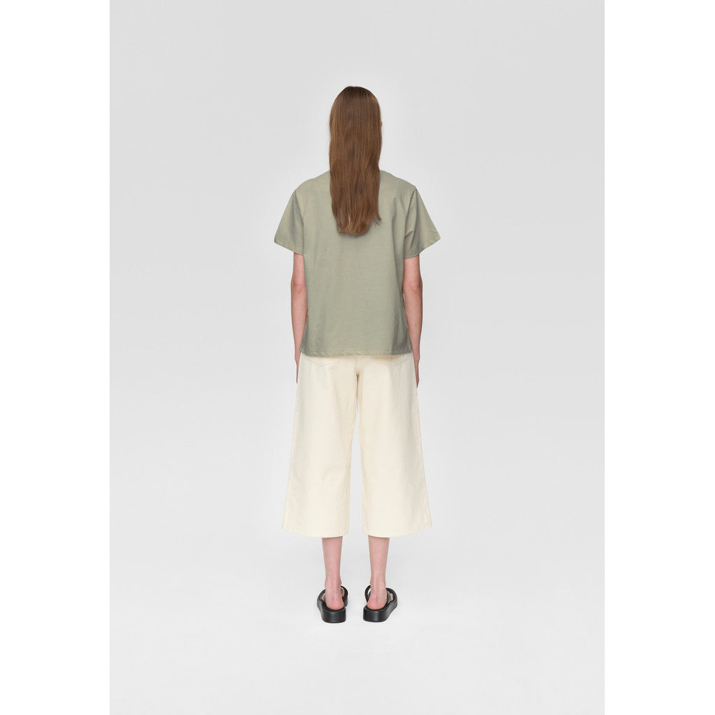 minimum female Lilou ss t-shirt G029 GOTS Short Sleeved T-shirt 0110 Desert Sage